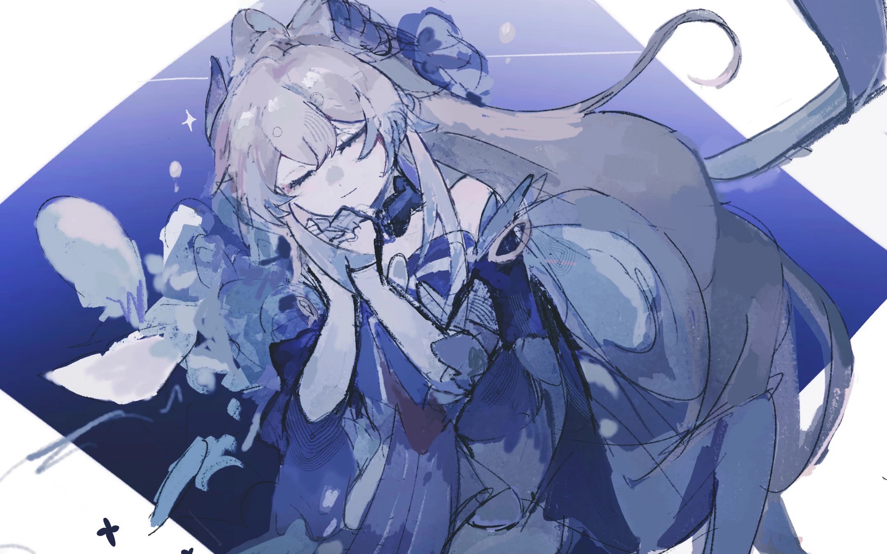 【原神/绘画过程】画点心海