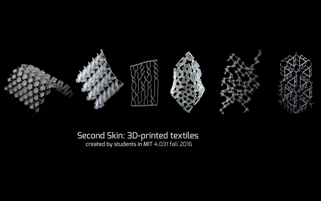 【3D打印】3Dprinted textiles by MIT student哔哩哔哩bilibili