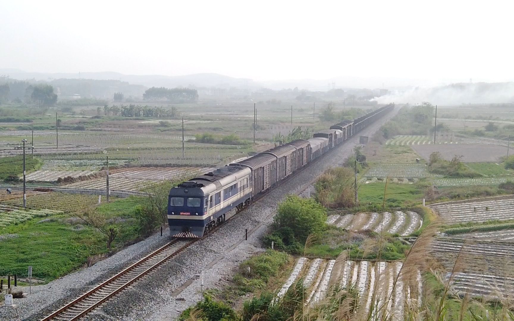 湘桂线江西镇跨线桥拍42086