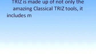 TRIZ the Solutions First way to Solve Problems