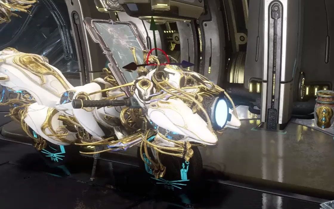 waframe奥罗金摩托车设计