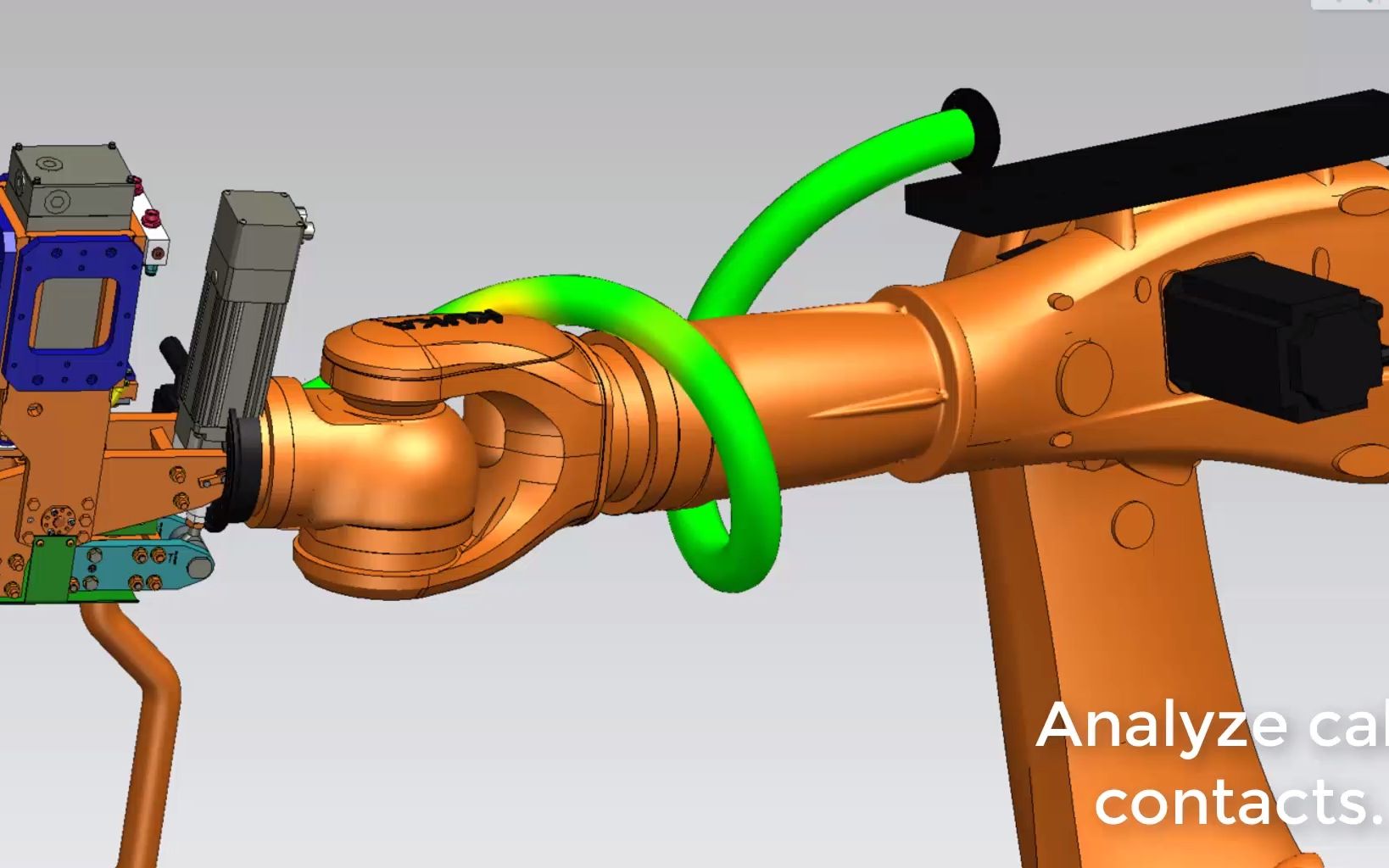 Process Simulate Robotic Cable Simulation_哔哩哔哩_bilibili