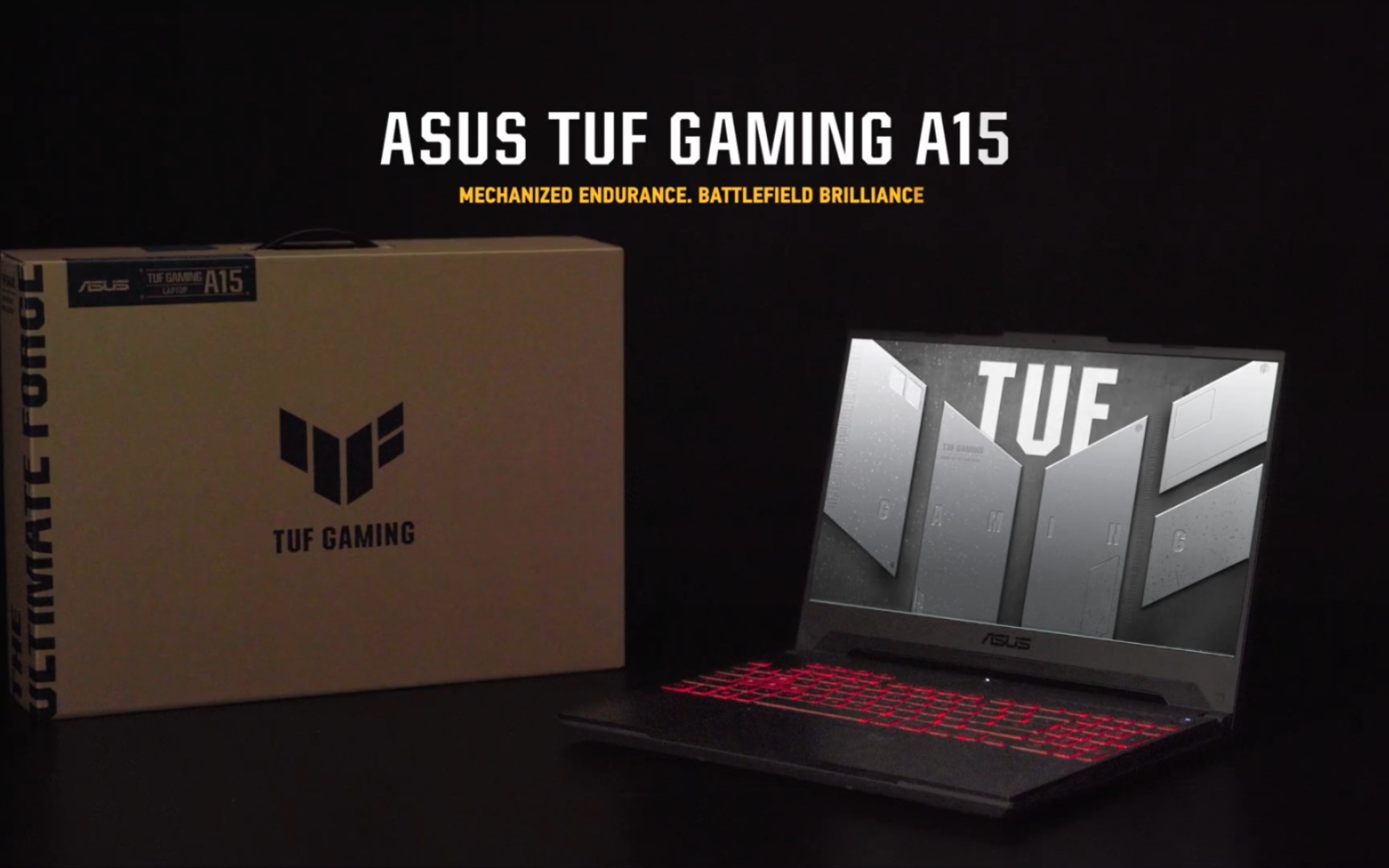 华硕 TUF Gaming A15 游戏本开箱哔哩哔哩bilibili