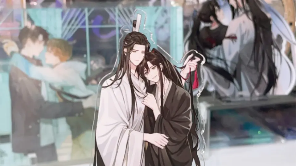 魔道祖师pash立牌开箱视频_哔哩哔哩_bilibili