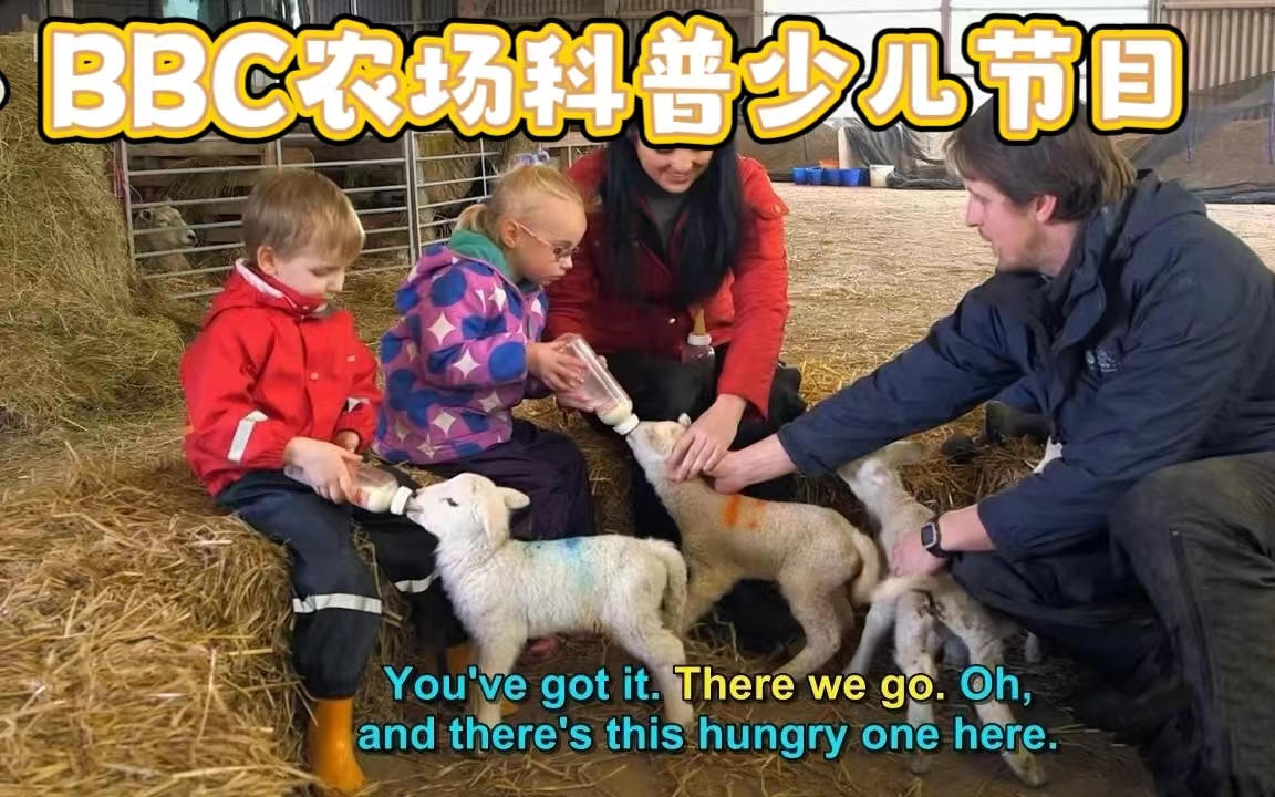 [图]英国农场科普儿童节目【Down on the farm】，快来带孩子领略大自然的奇妙