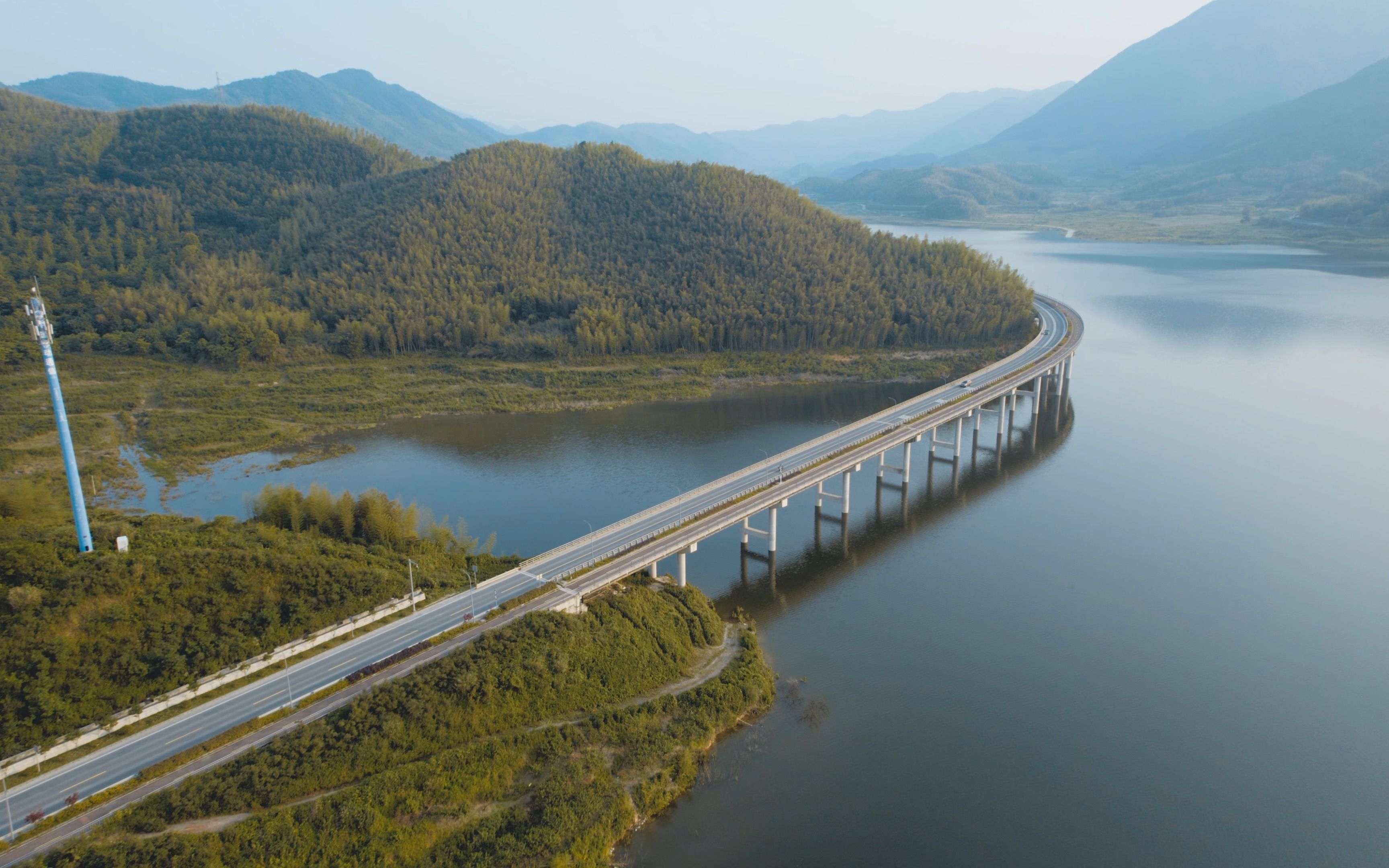 【宁波】4k | 葛岙水上公路