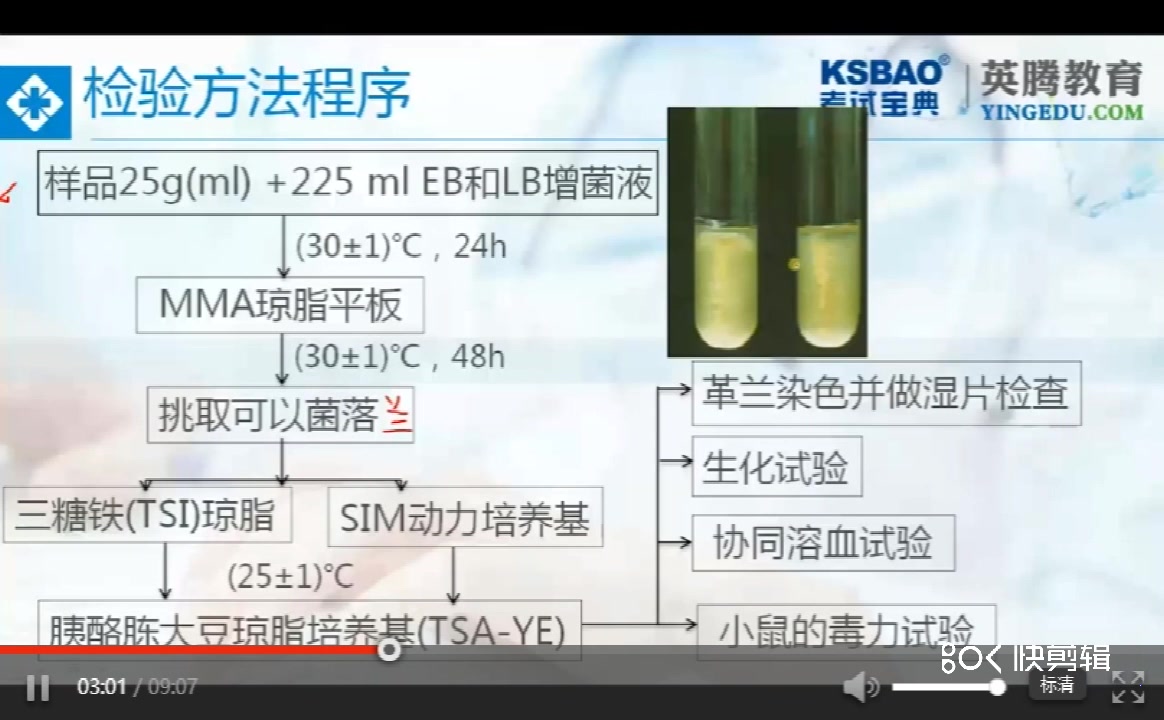 [图]微生物检验技术 第七章 至九章