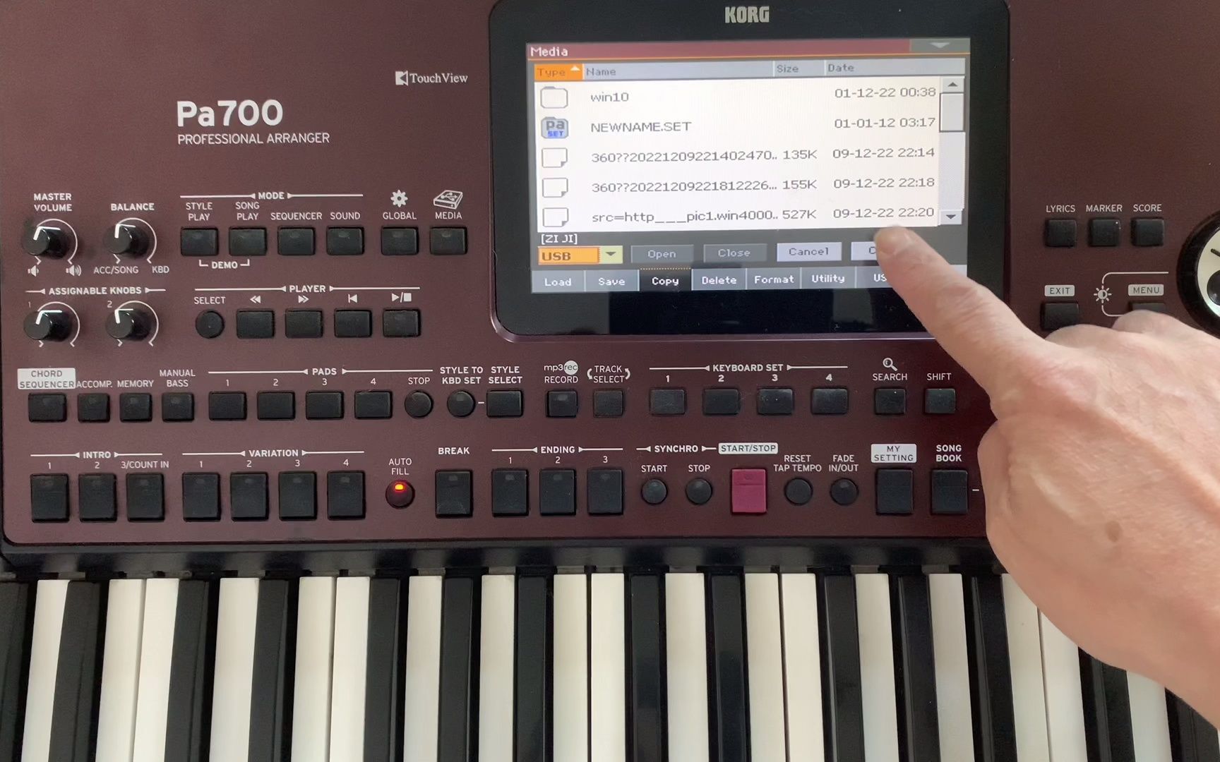 korgpa700编曲键盘第三集