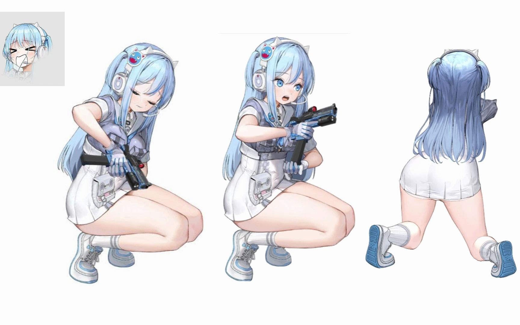 《nikke》谢芙蒂战斗演示