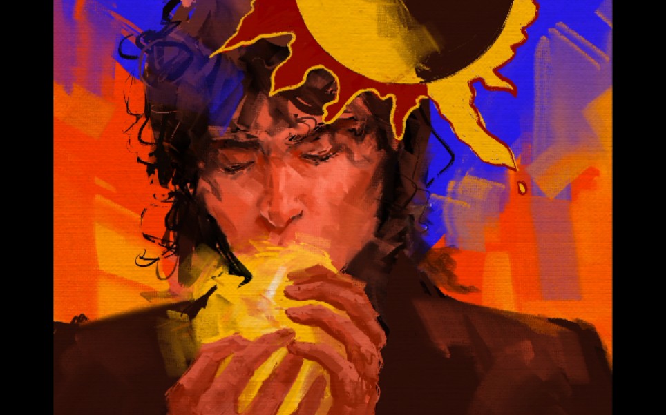 维克多崔/procreate绘画〕一颗叫太阳的星星_哔哩哔哩_bilibili