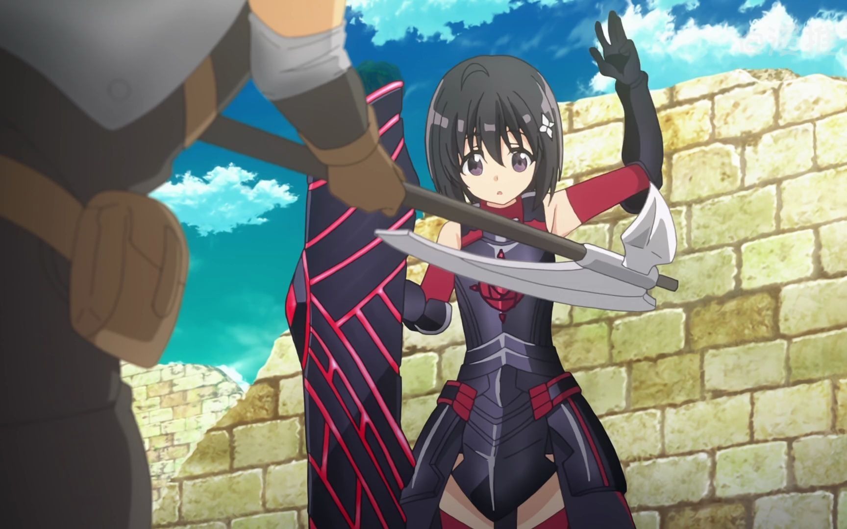 盾娘名场面之战争的残酷