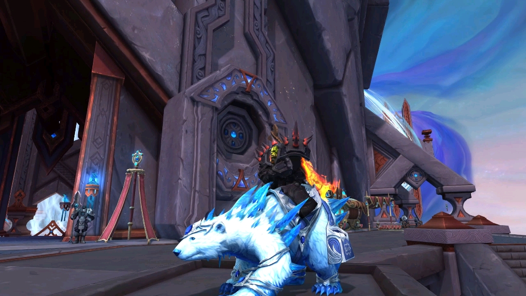 魔兽世界坐骑暴雪30周年雪暴巨熊