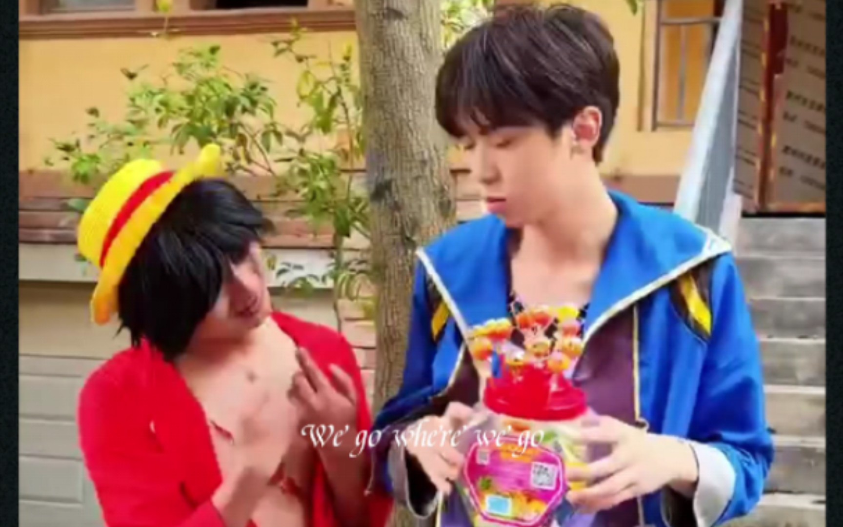 舞麟竟然能推倒路飞