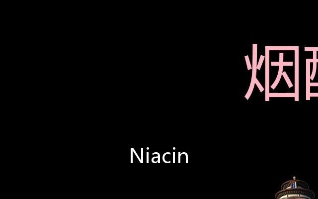 烟酸 Chinese Pronunciation Niacin哔哩哔哩bilibili