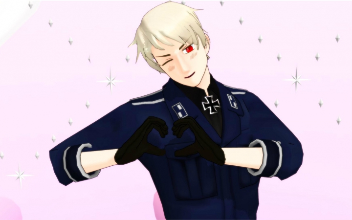 【aph/mmd】普誕慶 普爺的戀愛循環_嗶哩嗶哩 (゜-゜)つロ 乾杯~-bili