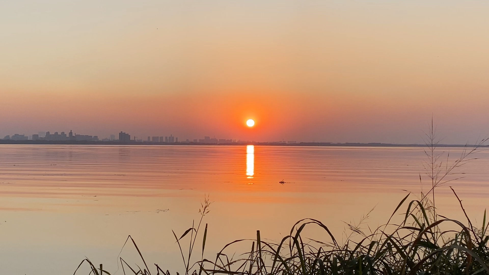 【生活·旅行】阳澄湖的日落