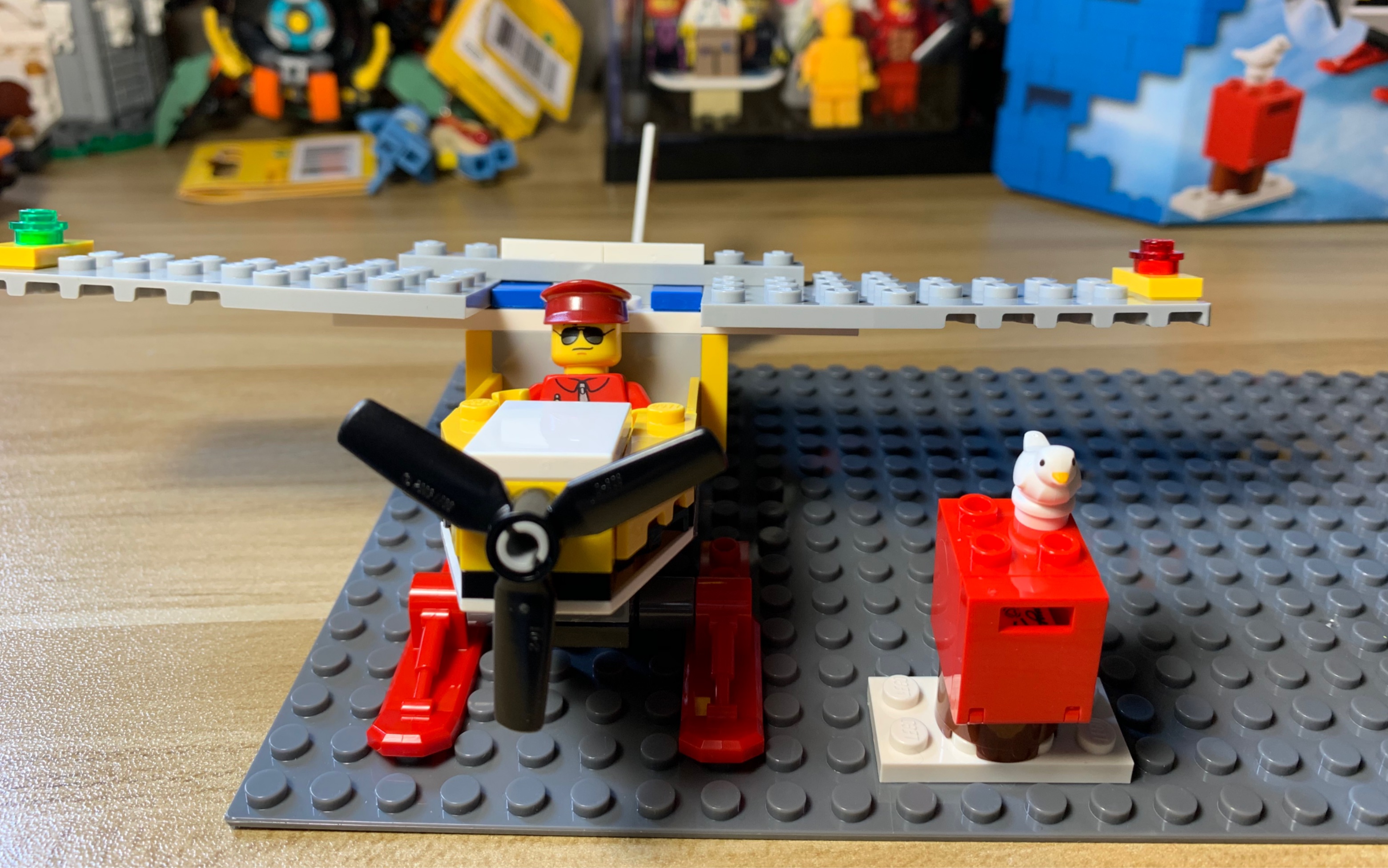 乐高60250 邮政飞机 定格动画_哔哩哔哩 (゜-゜)つロ 干杯~-bilibili