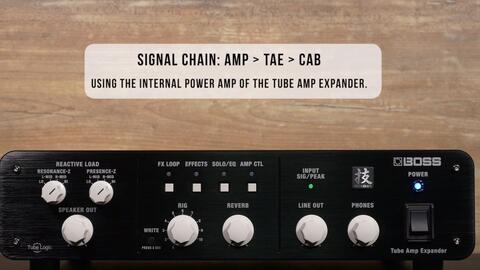 Boss WAZA Tube Amp Expander - Sound Demo (no talking)-哔哩哔哩