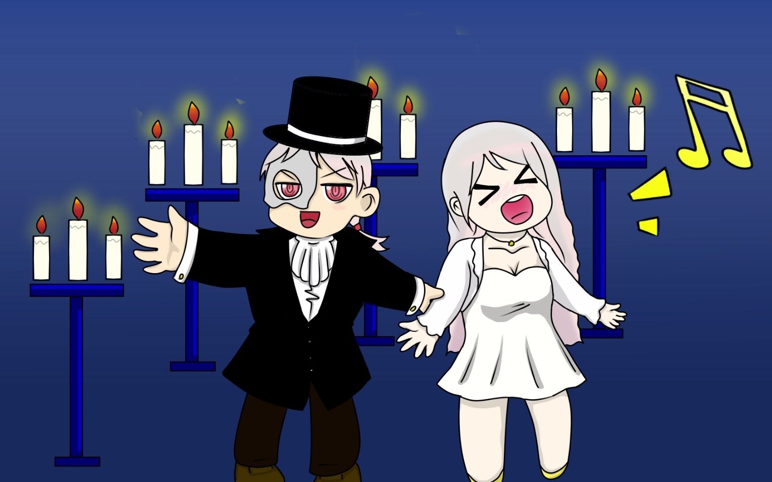 【翻唱】歌剧魅影主题曲【食尘】