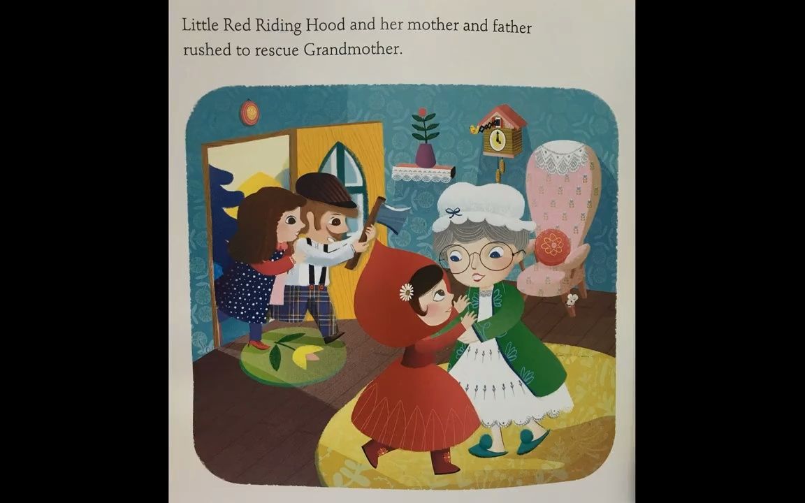 [图]Little Red Riding Hood 小红帽经典绘本故事英文绘本少儿英语亲子英语睡前故事