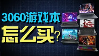 满血满功耗！双十一最超值的4款3060笔记本推荐！