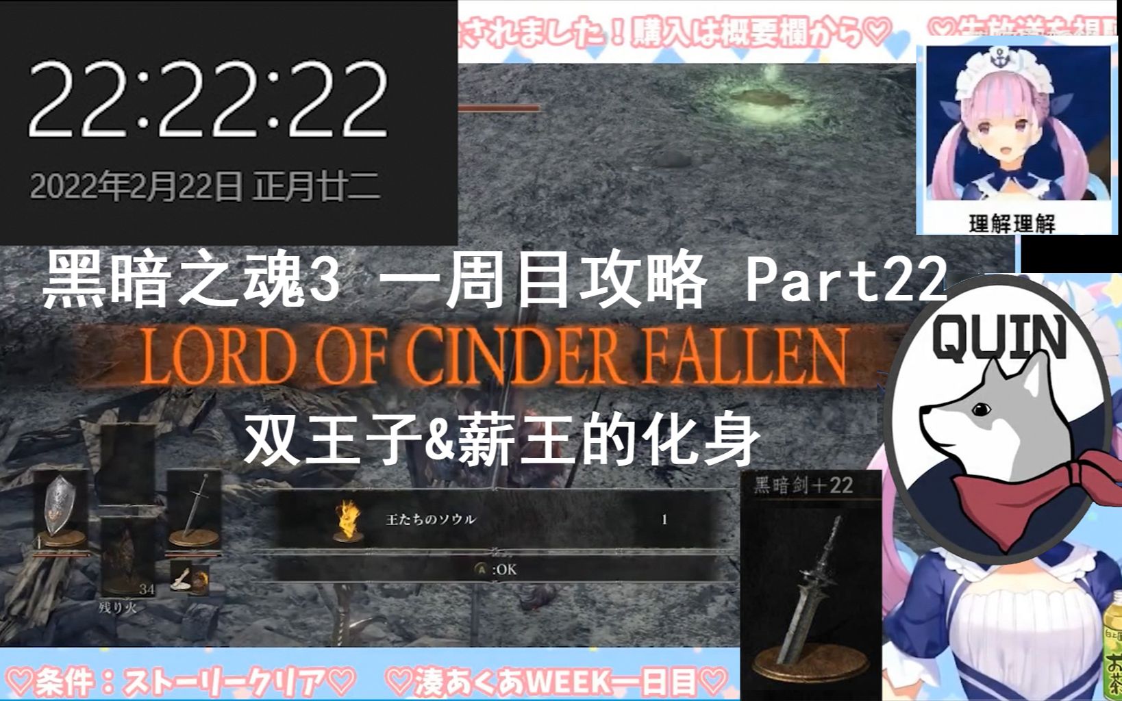 【QUIN】黑暗之魂3 再见了,所有的黑暗剑22