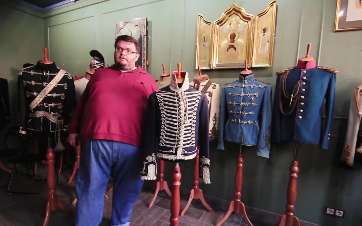 俄罗斯帝国的军服46集19世纪初的俄国骠骑兵佩利兹外套生肉