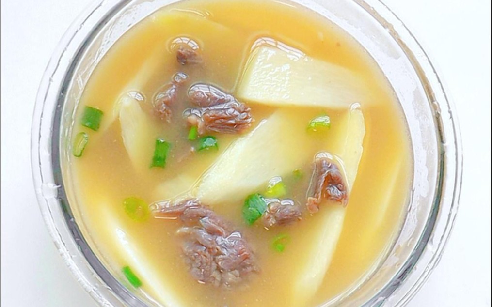 今日辅食 山药牛肉汤,软嫩鲜香,营养又好喝