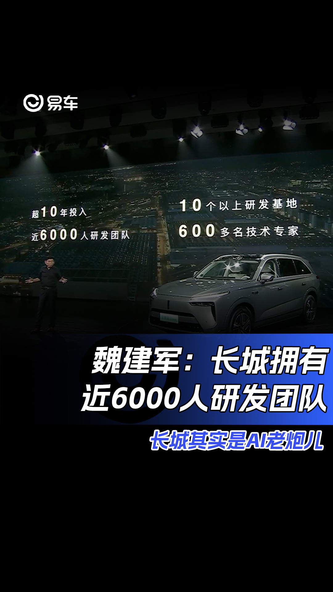 魏建军:长城拥有近6000人研发团队哔哩哔哩bilibili