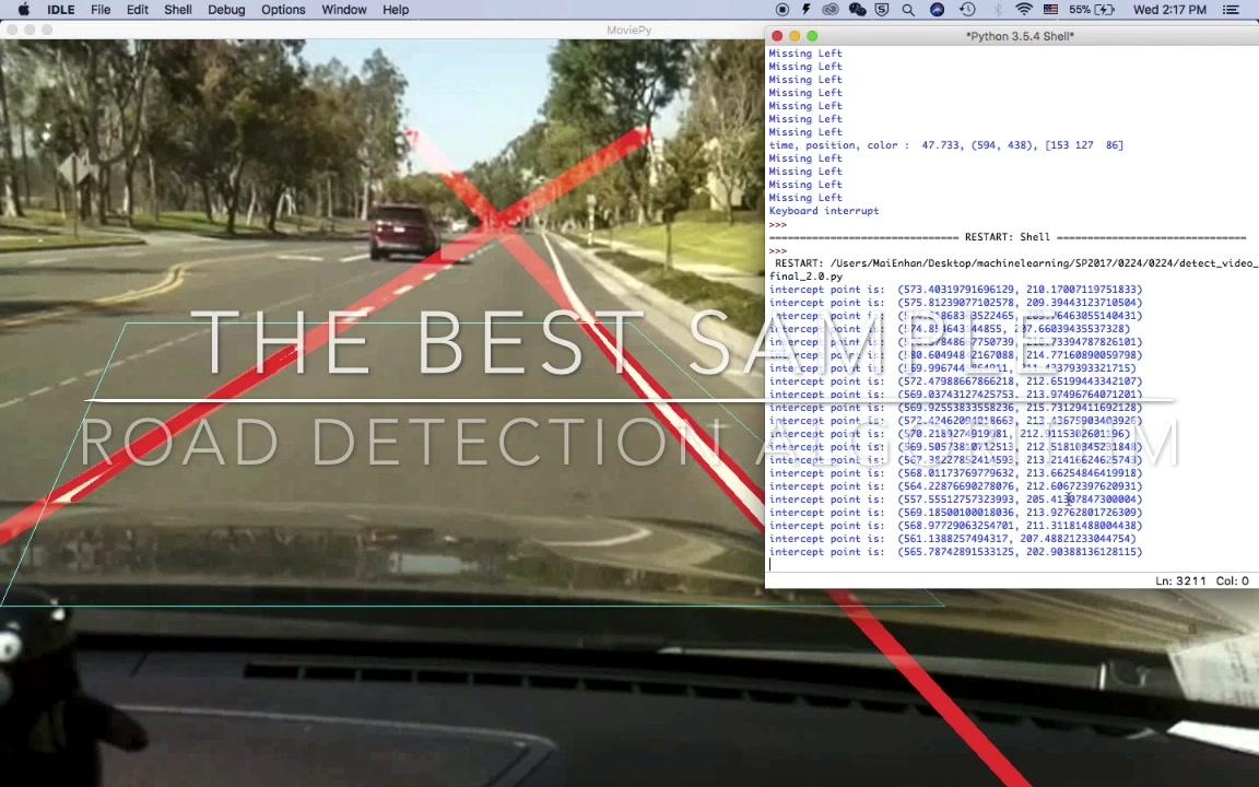 UCI毕业设计Road Detection 无人驾驶新概念哔哩哔哩bilibili