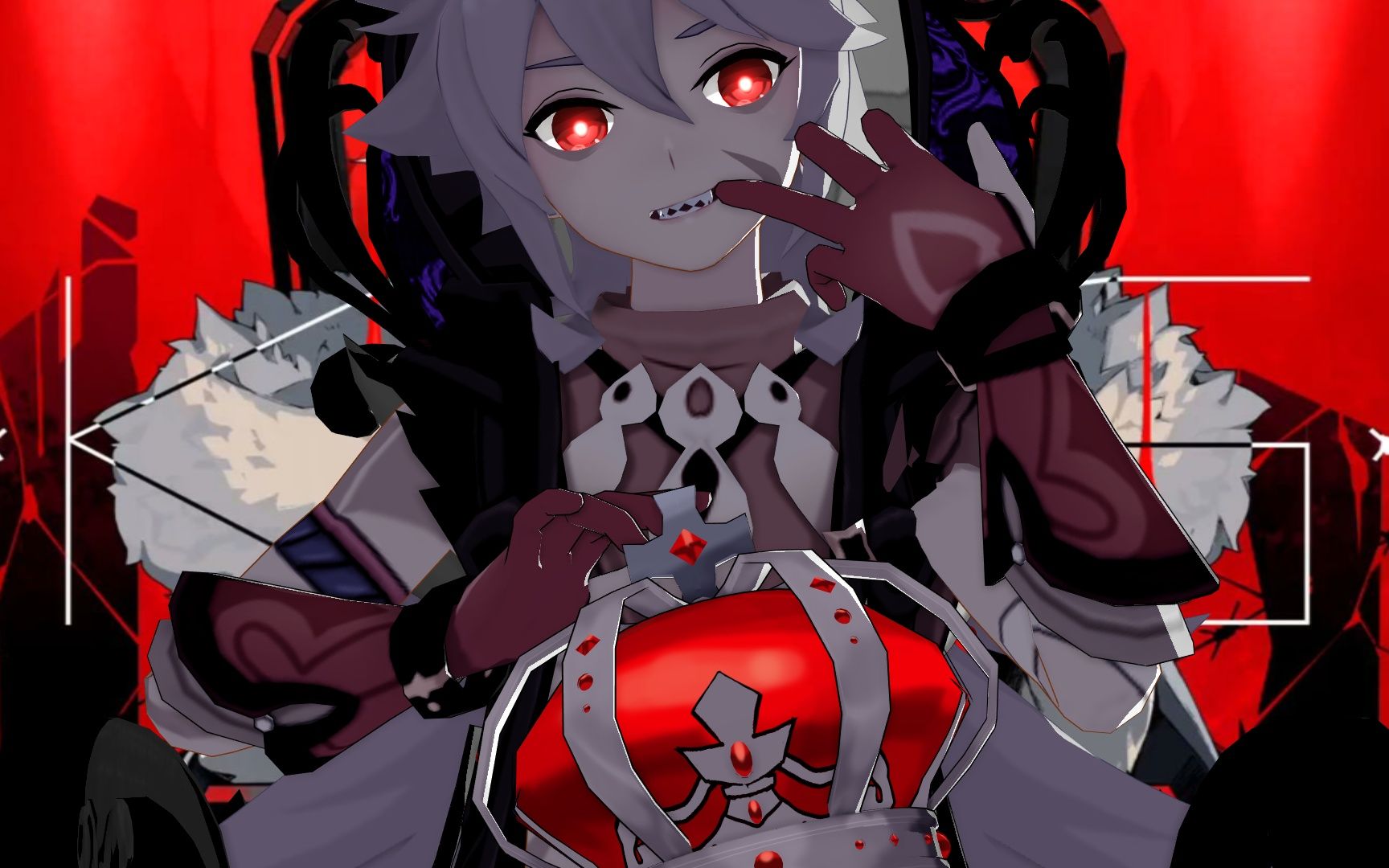 【mmd】king(原神 雷泽)