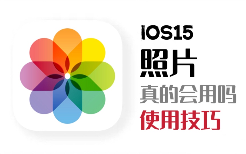 iOS15使用技巧 iPhone照片使用技巧 有你想要的(下)哔哩哔哩bilibili