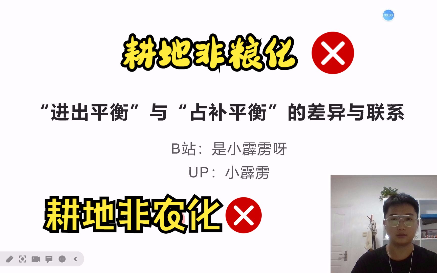 耕地“进出平衡”与“占补平衡”的差异与联系 (一)哔哩哔哩bilibili