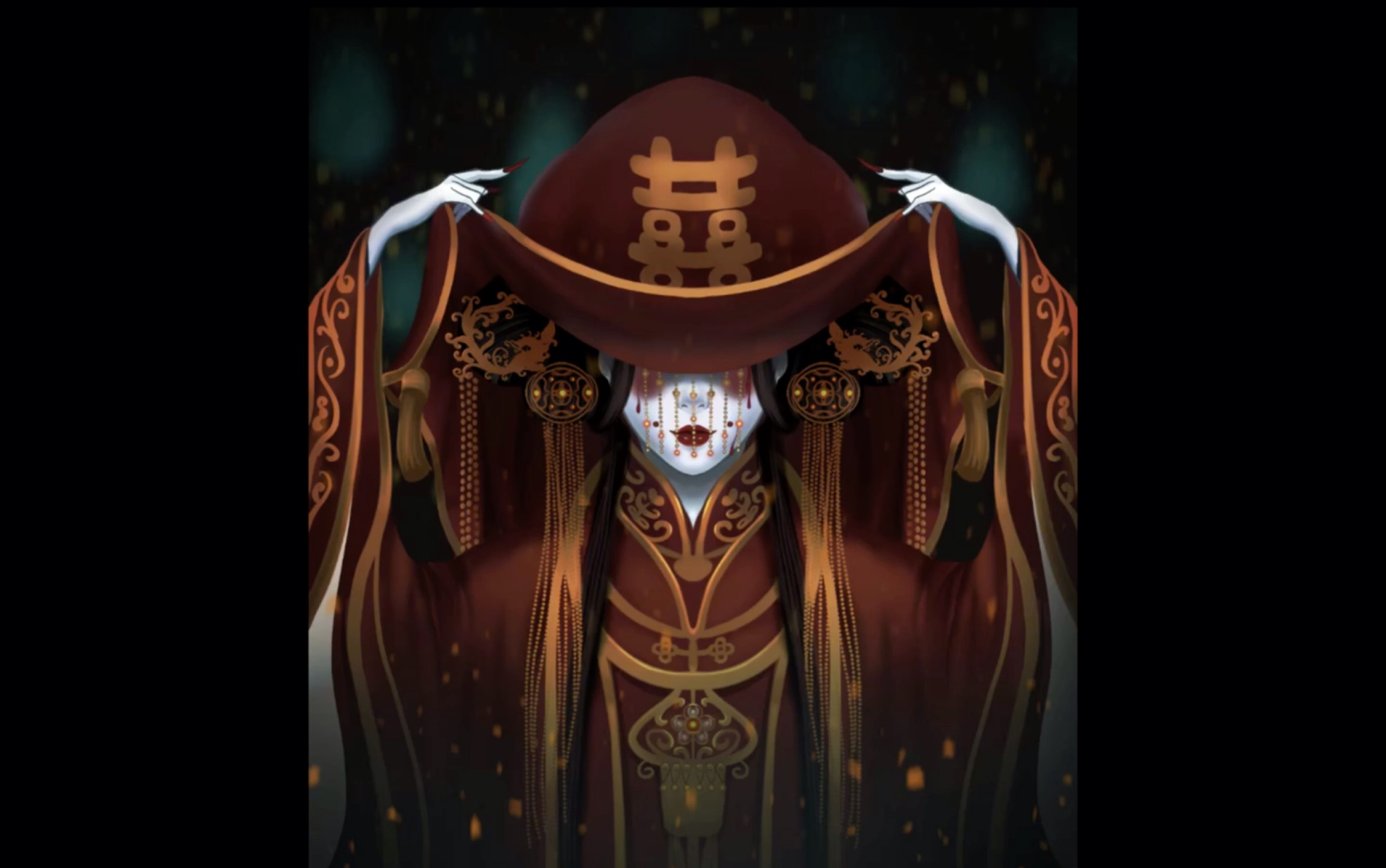 【procreate】《鬼新娘》绘画过程_哔哩哔哩_bilibili