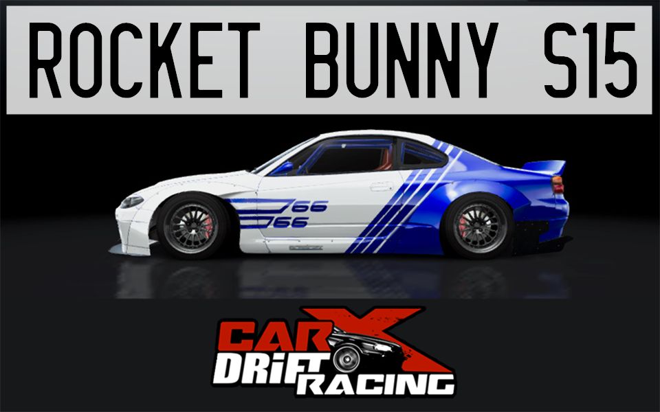 涂装尝试做一个飞姬的火箭兔涂装nissansilvias15carx漂移赛车ol
