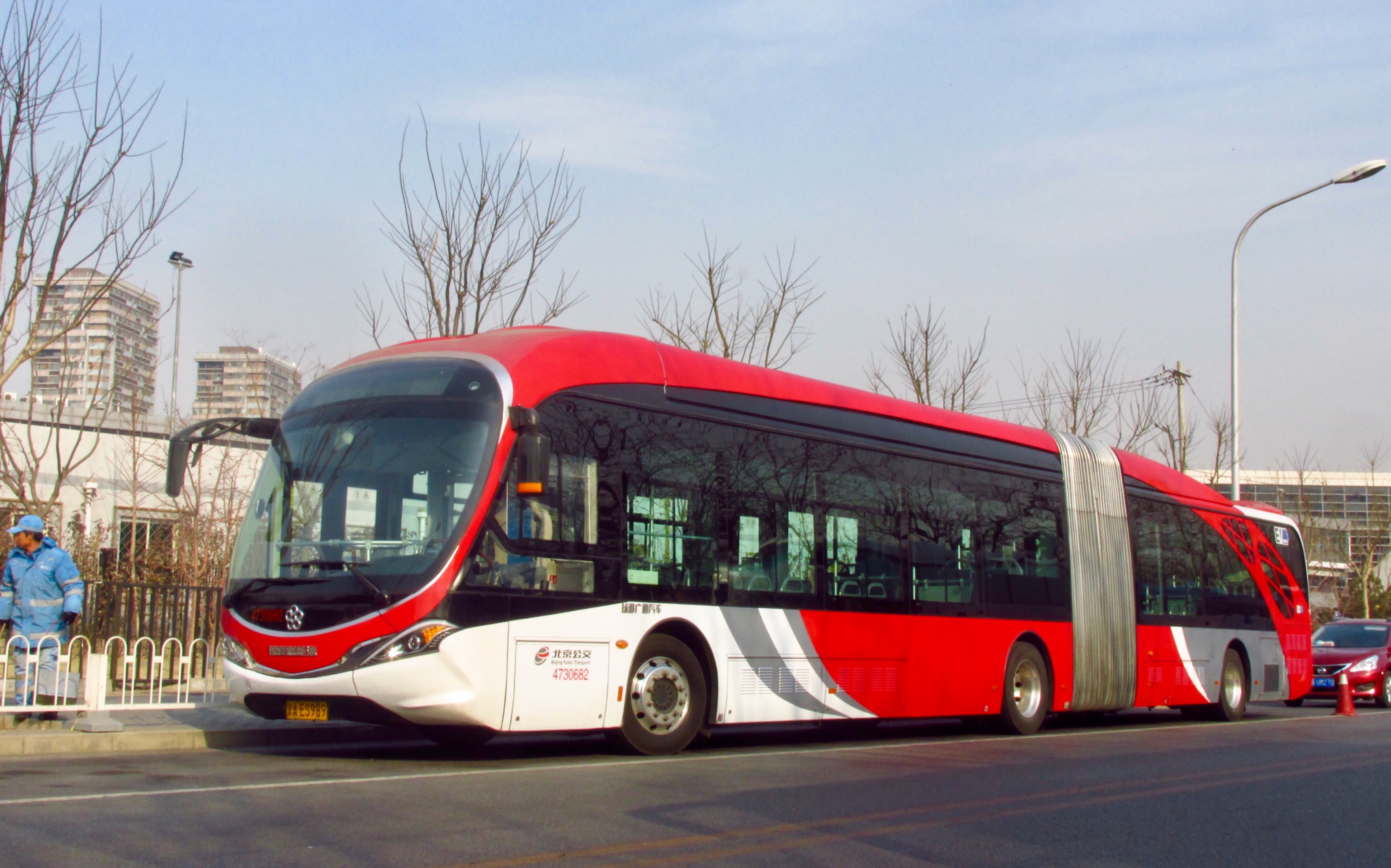 北京公交车大一图片