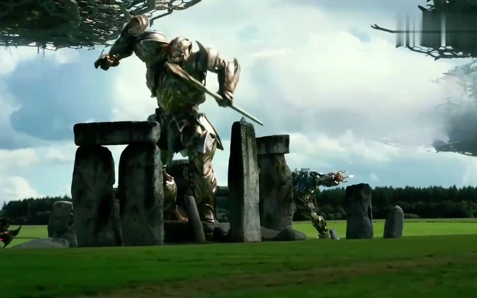 变形金刚:外星人带着赛博坦,竟然打算启动巨石阵,毁灭整个地球