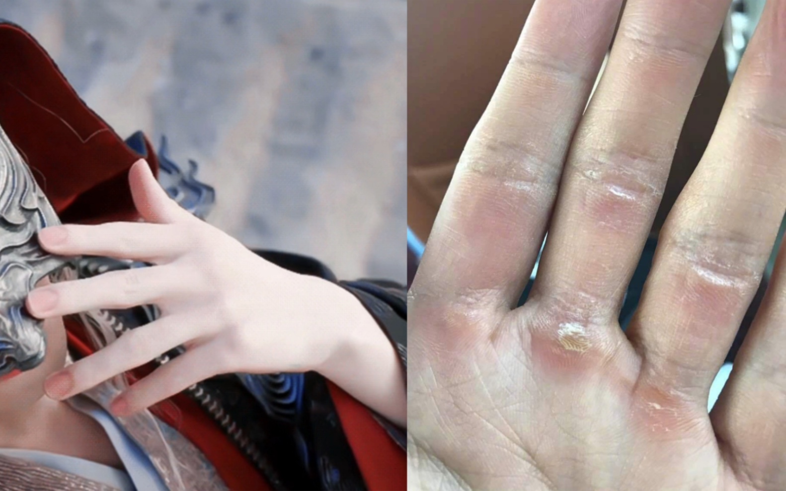 当我们都在感叹成毅有如此一双好看手的同时,有谁注意过他掌心的样子