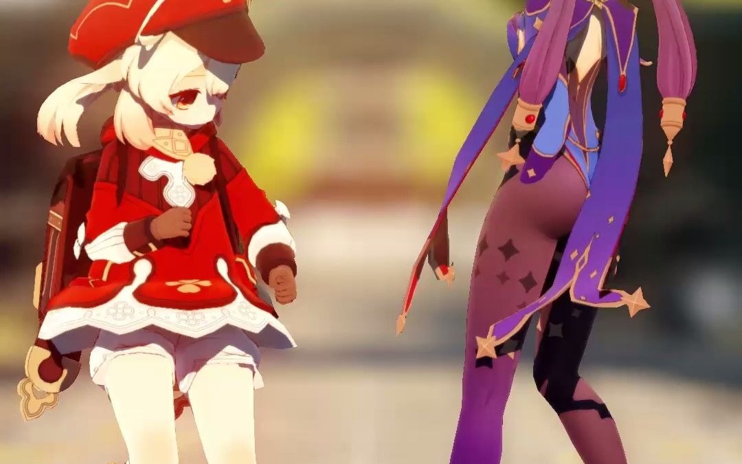 原神mmd可莉莫娜