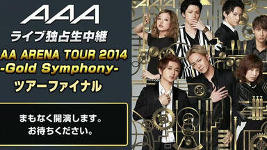 AAA/AAA ARENA TOUR 2014-Gold Symphony-〈… AAA - AAA ARENA TOUR 2014 GOLD SYMPHONY (Regular Edition