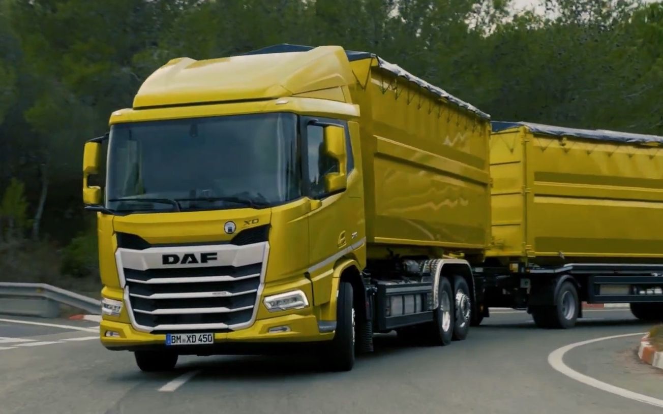 daf xd系列卡车驾驶测试