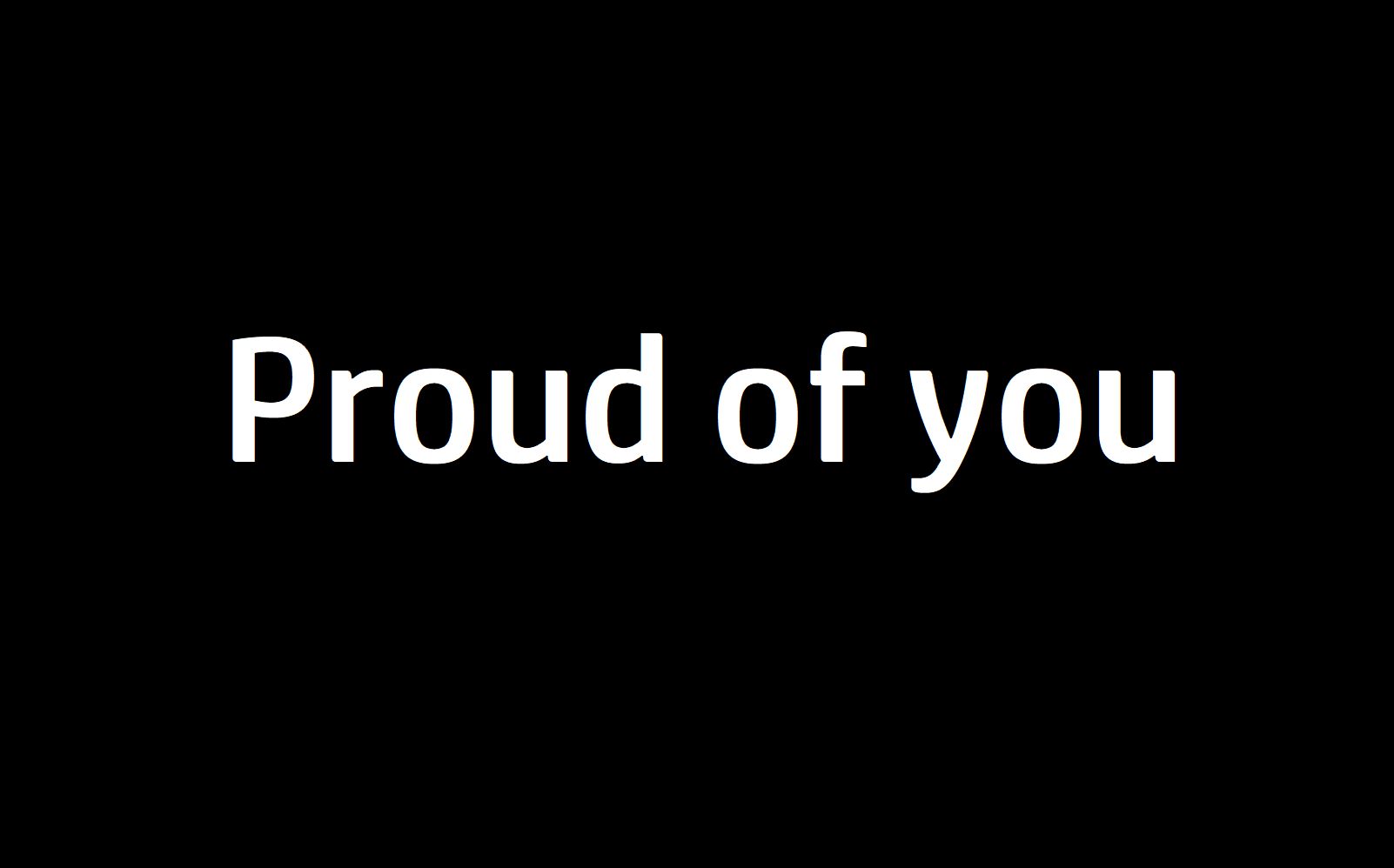 [图][课前歌曲] Proud of you - 冯曦妤