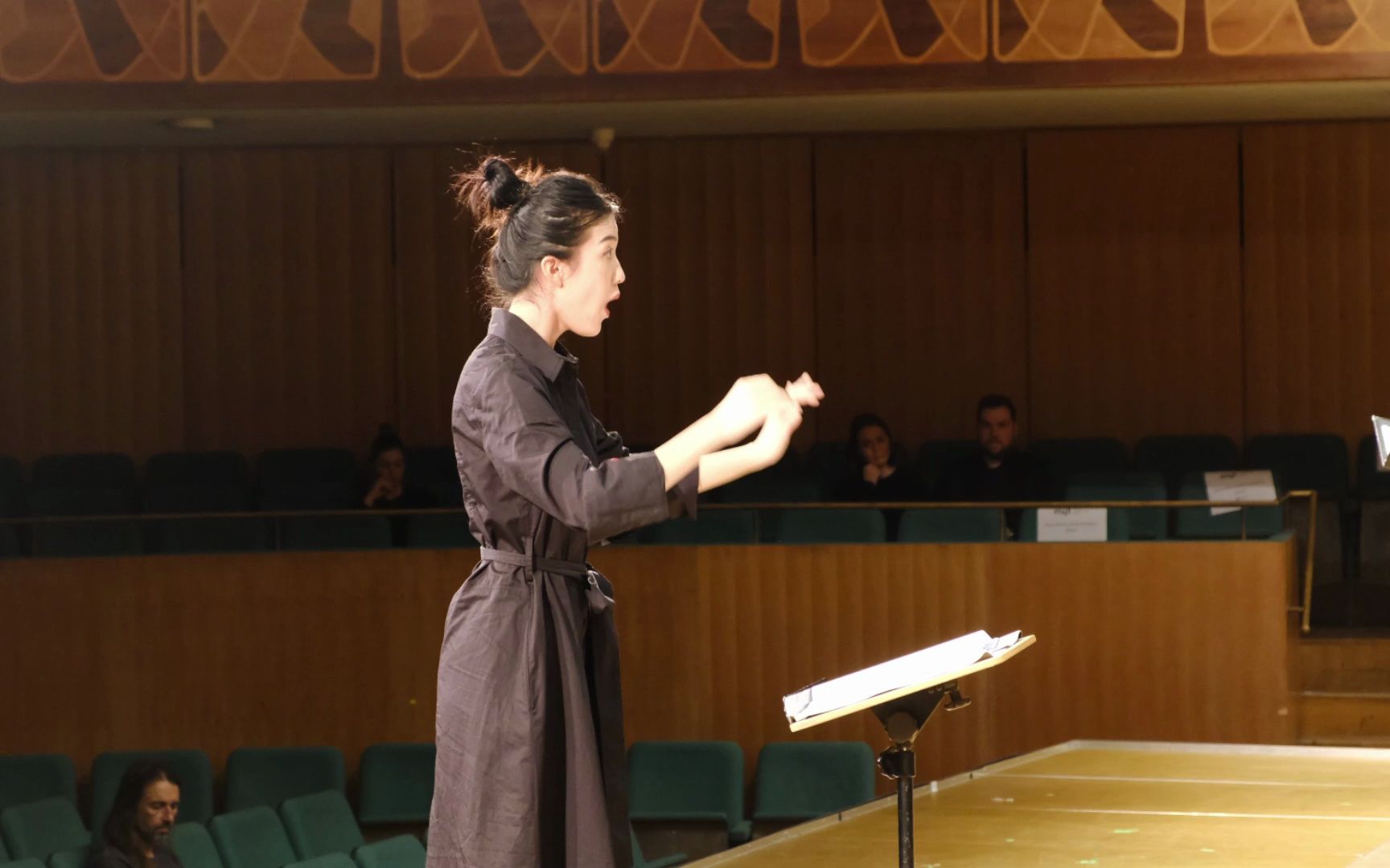 [图]德国音乐学院合唱指挥音乐会演出（指挥特写版）