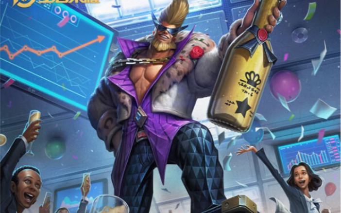 王者荣耀:峡谷猛男程咬金 极限锁血大杀四方!血量过半算我输