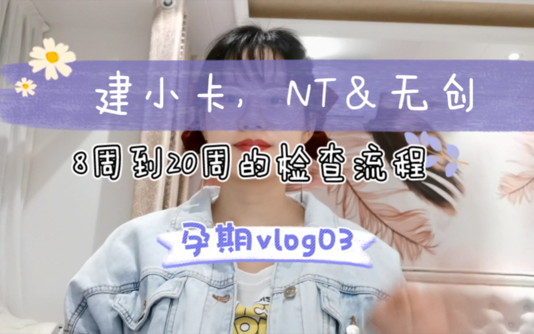 【咸蛋vlog】建小卡、NT和无创(8周到20周你需要了解的孕检知识)哔哩哔哩bilibili