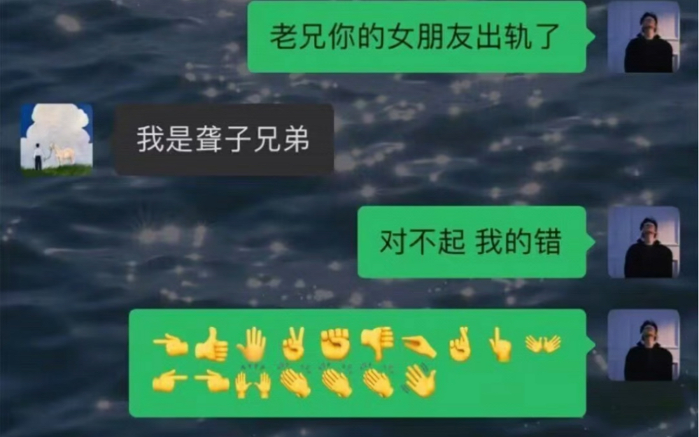 手语带师 网络沙雕搞笑图片(37)哔哩哔哩bilibili