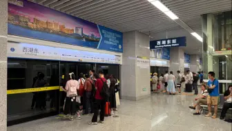 2025年五一假期广惠城际客流实拍