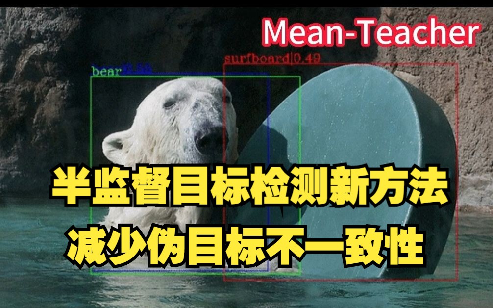 半监督目标检测新方法,减少伪目标不一致性哔哩哔哩bilibili