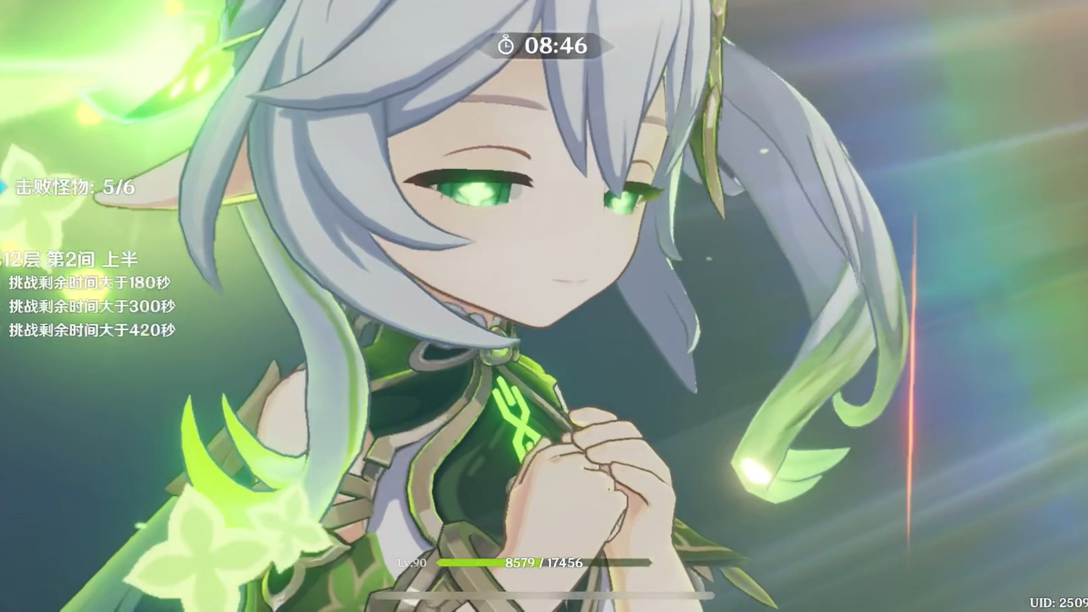 【原神】4.8深渊毫无手法的海草芙久/魈珐闲钟连打