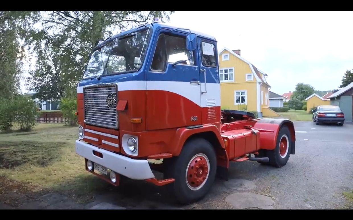 rune renoverade en vandaliserad volvo f88